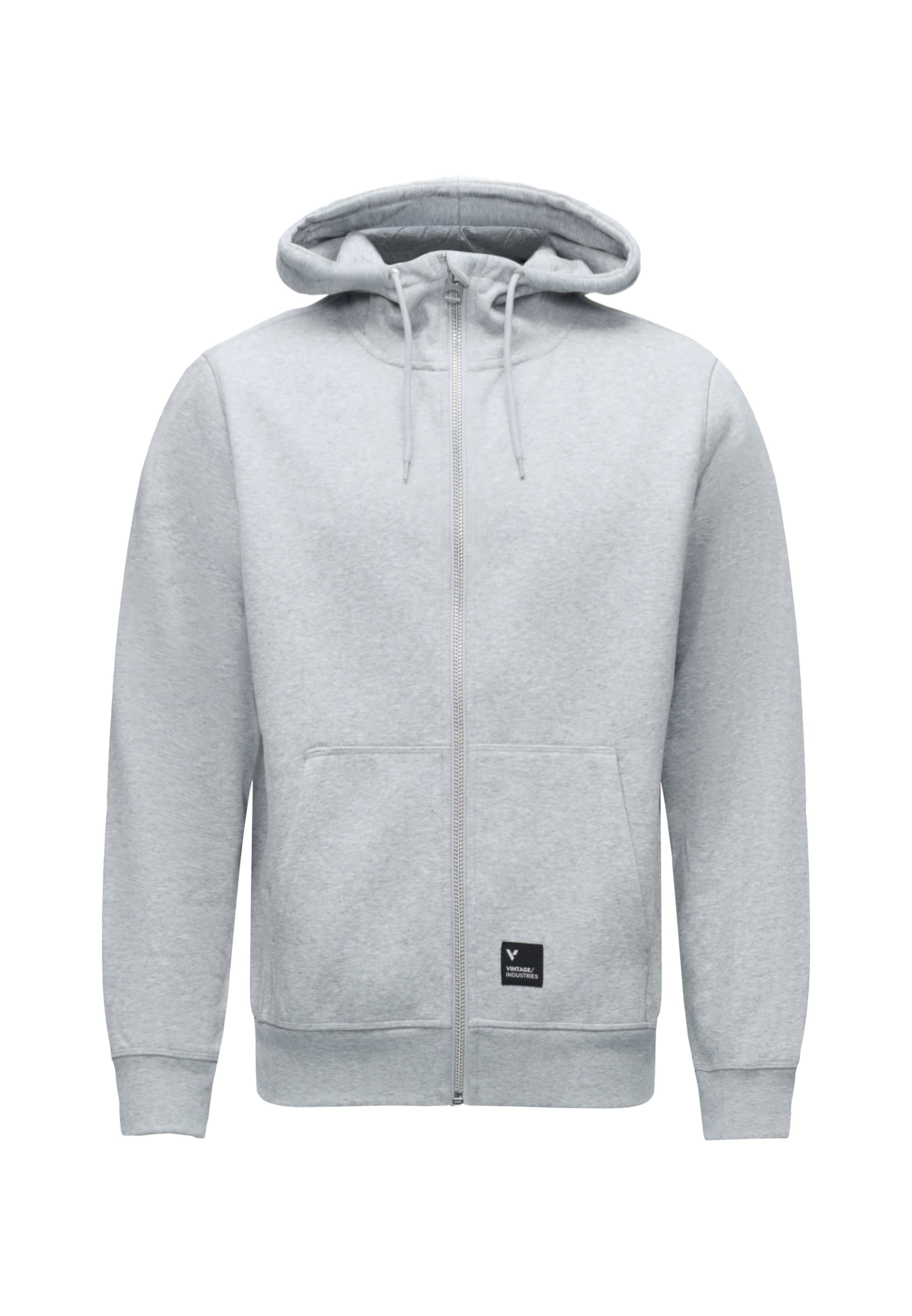 Vintage Industries Sweatshirt in Grey: front