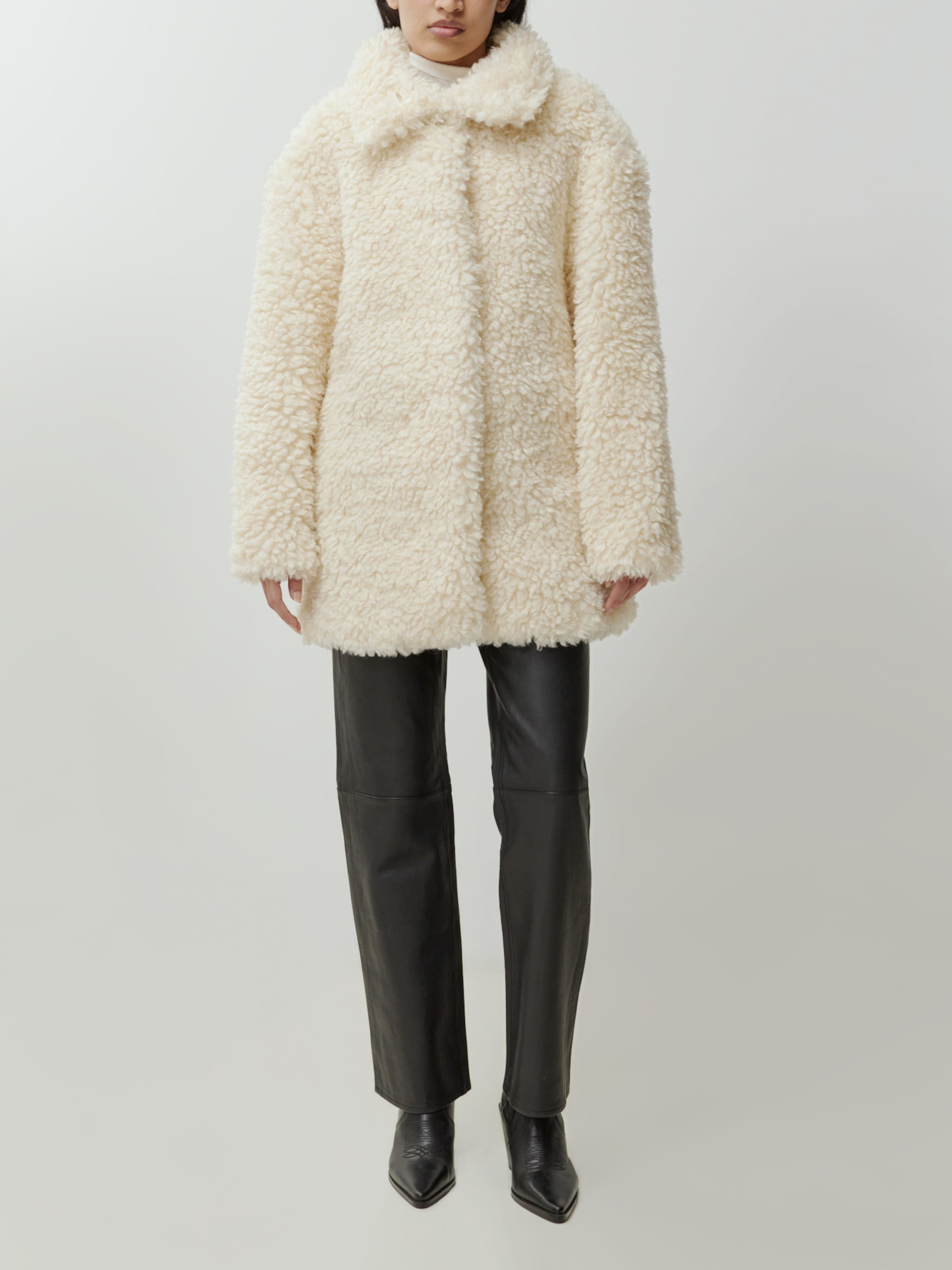 EDITED Produits Manteau mi-saison 'Poloma' écru