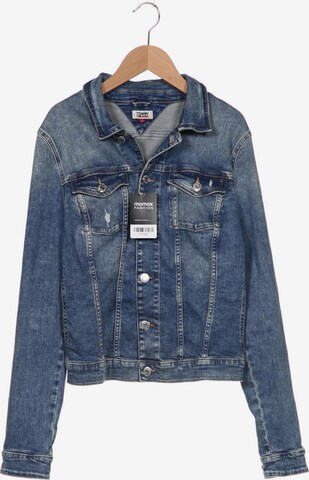 Tommy Jeans Jacke M in Blau: predná strana