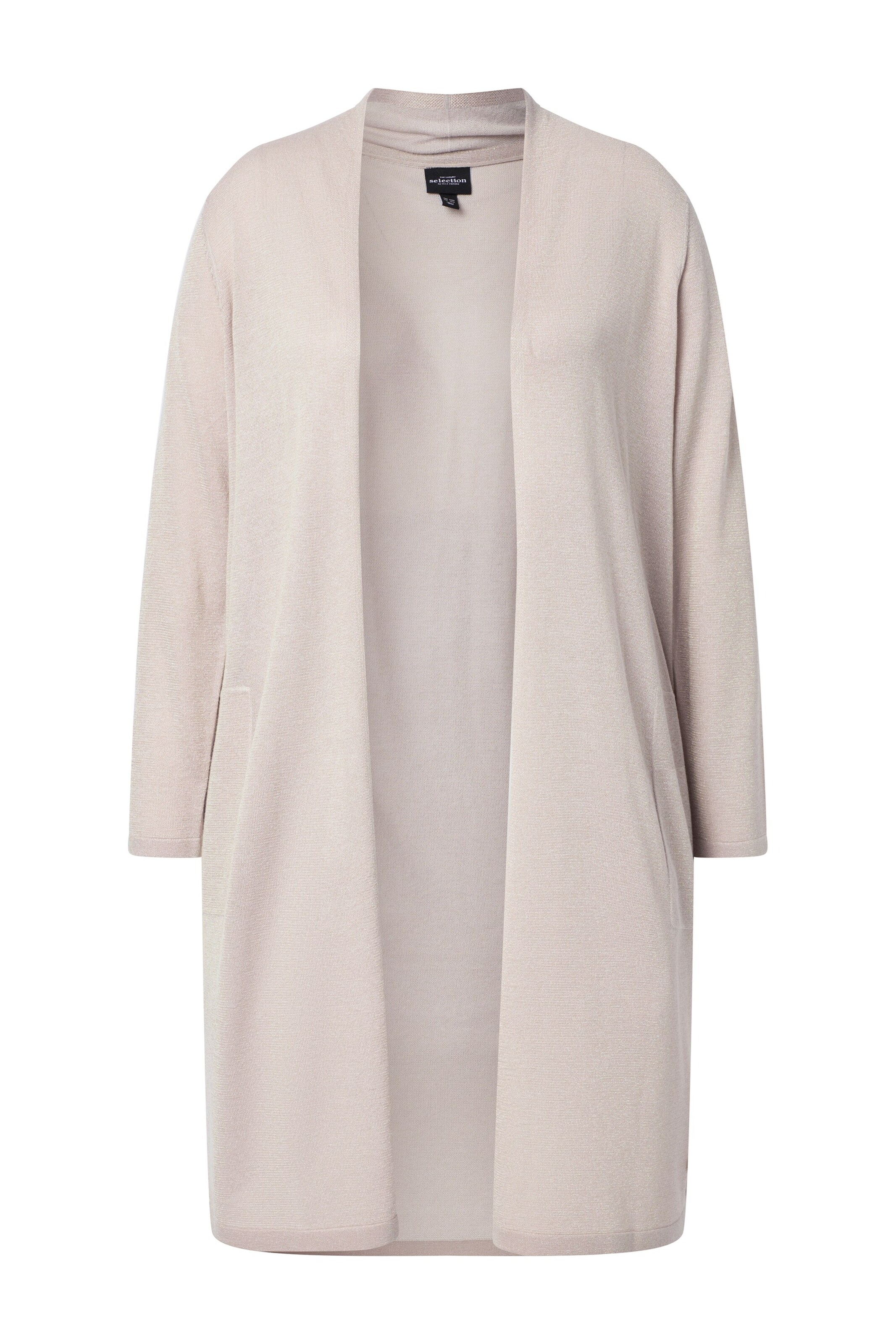 Ulla Popken Jacke in Beige: Vorderseite