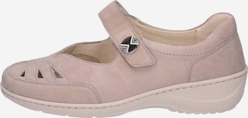 WALDLÄUFER Ballet Flats with Strap in Pink