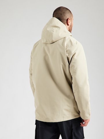 JACK WOLFSKIN Μπουφάν πεζοπορίας 'ALTENBERG' σε μπεζ