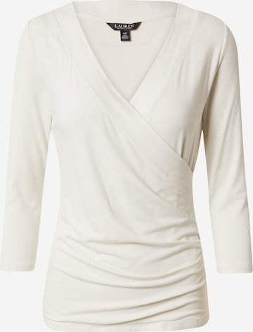 T-shirt 'ALAYJA' Lauren Ralph Lauren en beige : devant