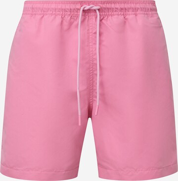 s.Oliver Swim Trunks in Pink: front