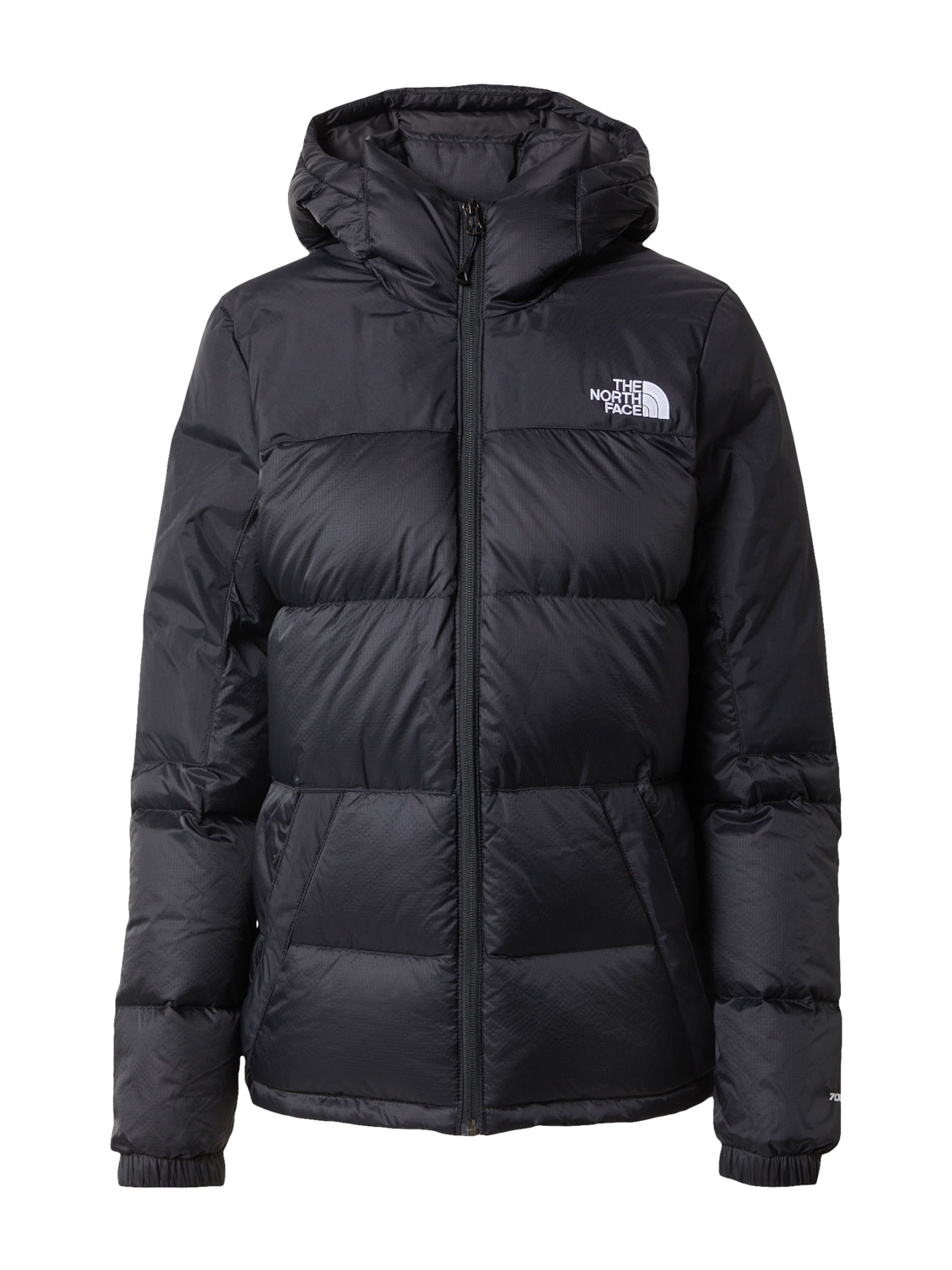 THE NORTH FACE Outdoorjas 'Diablo' in Zwart: voorkant
