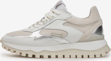 Floris van Bommel Sneakers laag 'Grommi 03' in Zilver: voorkant