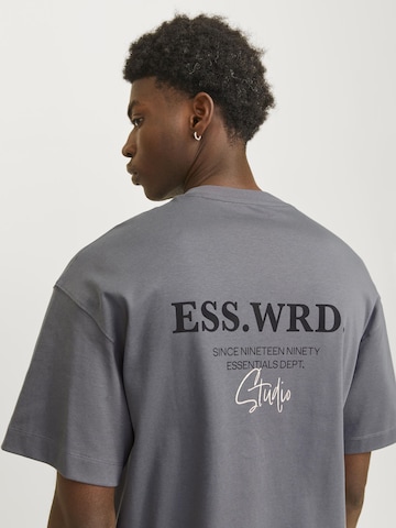 JACK & JONES Shirt 'JJEURBAN EDGE STUDIO' in Grijs