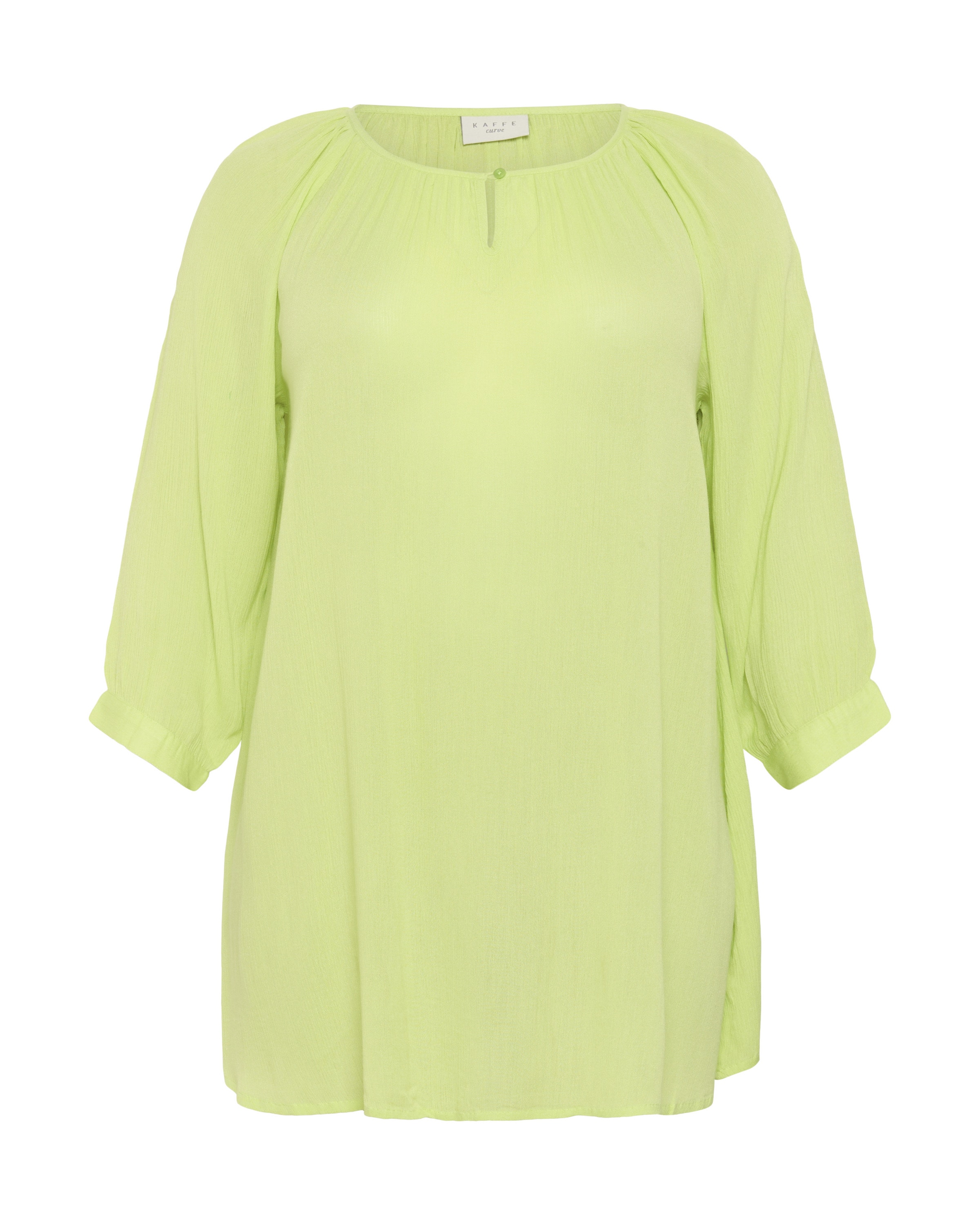 KAFFE CURVE Tunic 'Ami' in Green: front