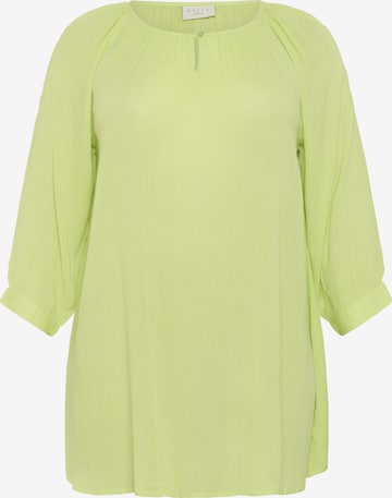 KAFFE CURVETunika 'Ami' - zelena boja: prednji dio
