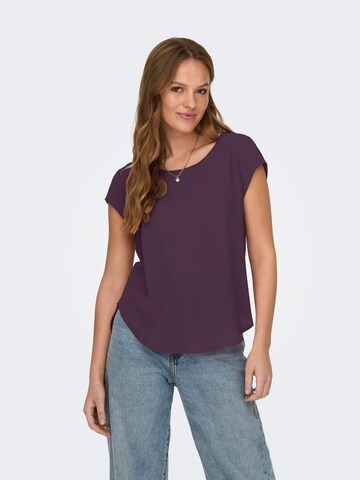 ONLY Bluza 'ONLVIC' | vijolična barva: sprednja stran