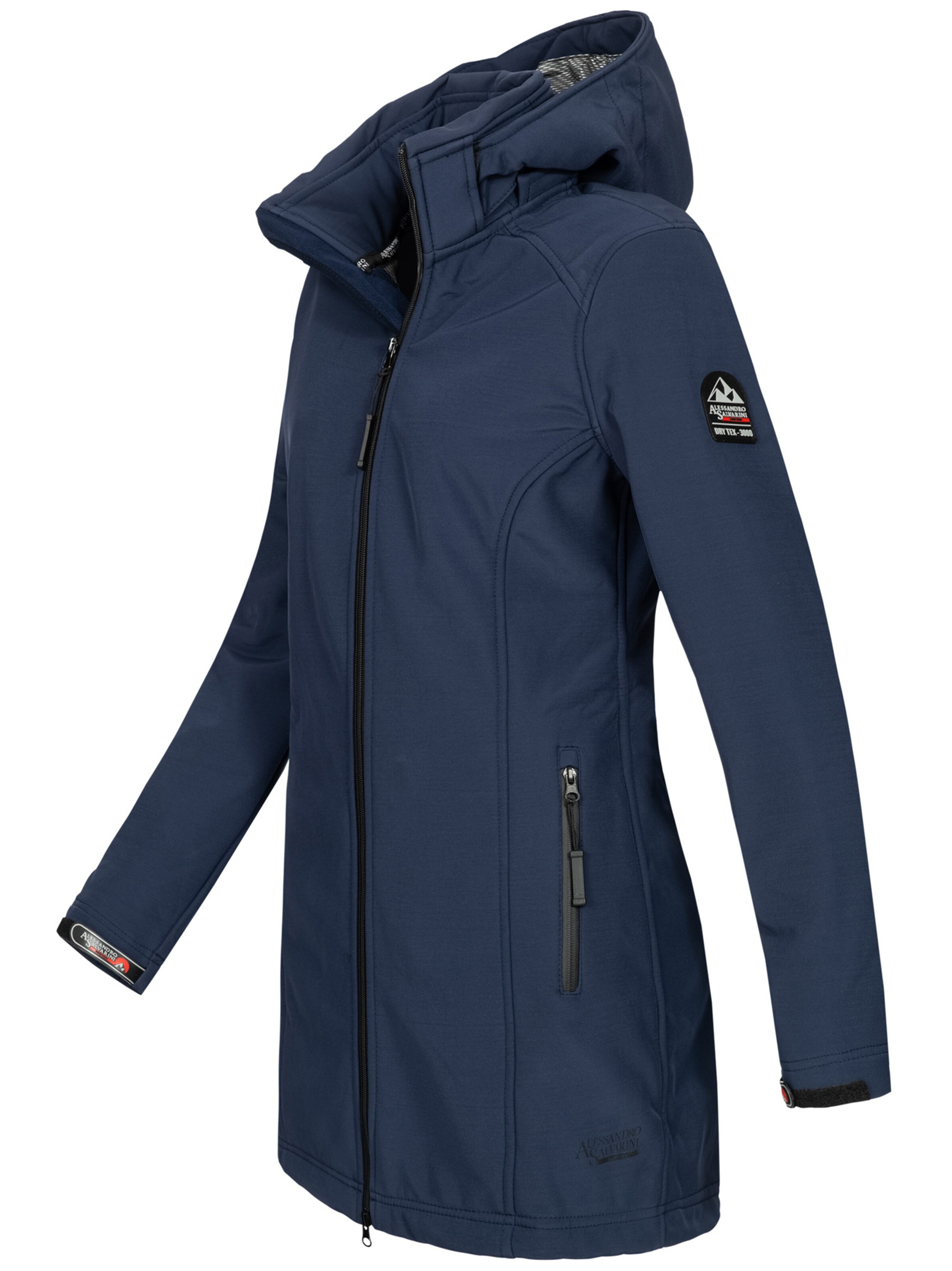 Alessandro Salvarini Funktionsjacke in Blau