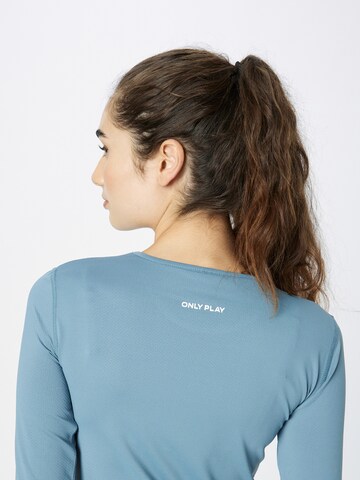 ONLY PLAY Funktionsshirt 'MILA' in Blau