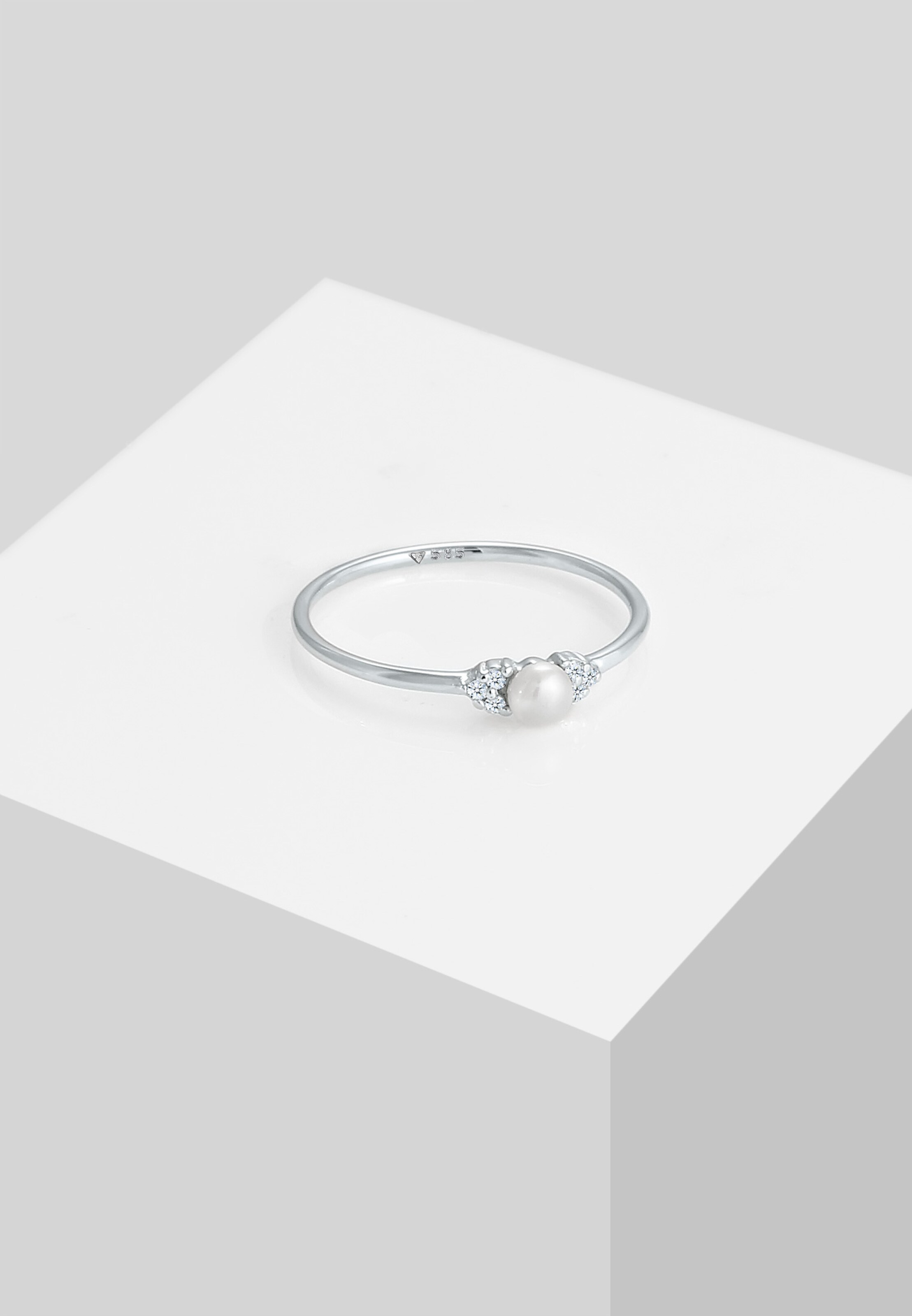 Elli DIAMONDS Ring in Zilver