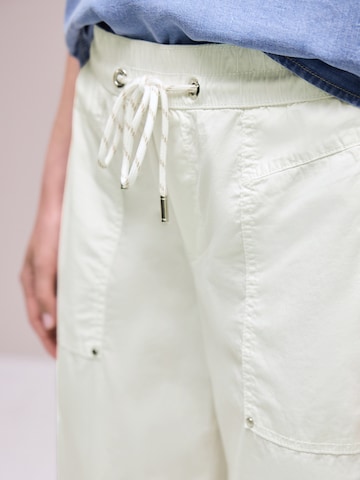 STREET ONE Barrel Pants in White
