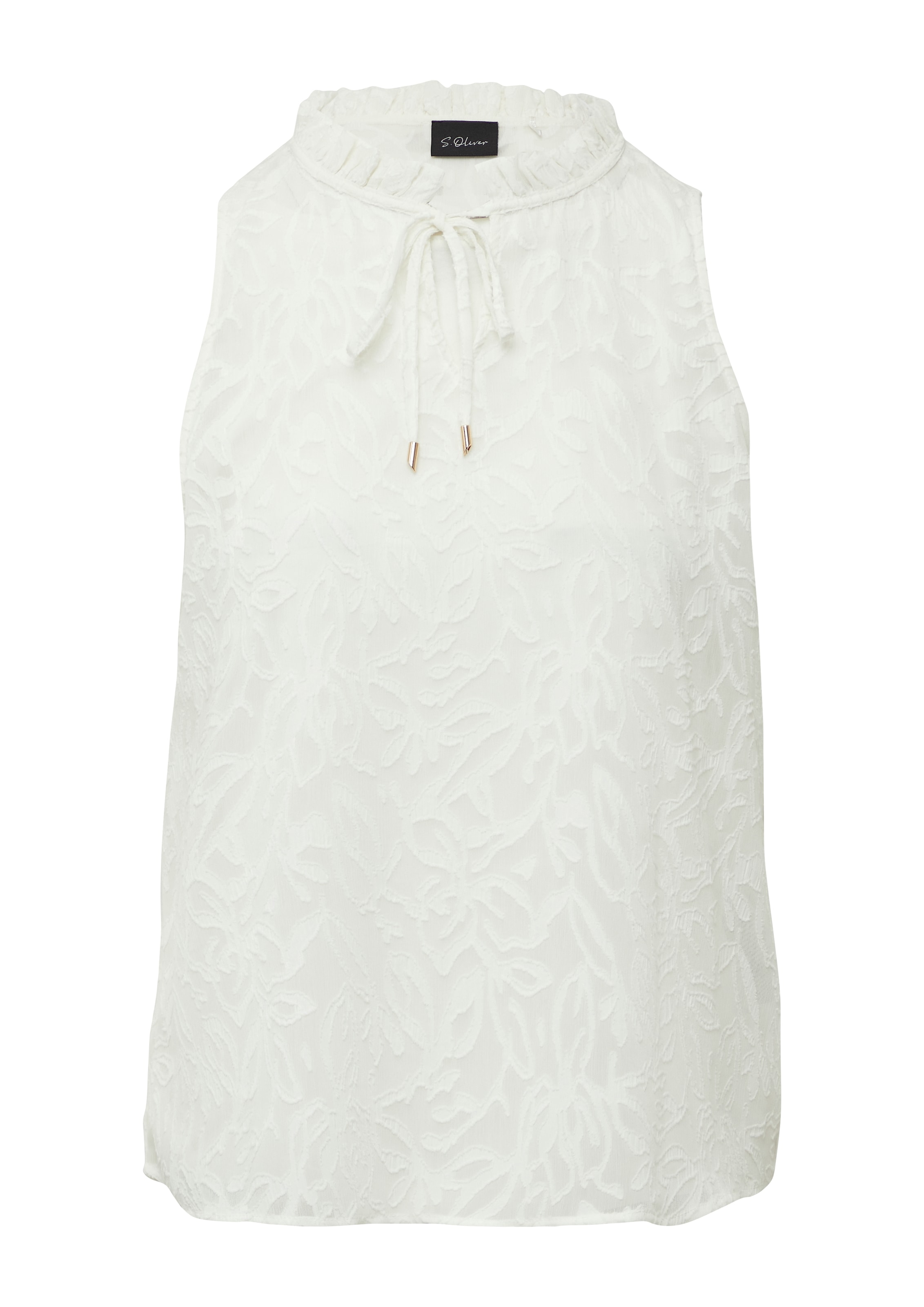 s.Oliver BLACK LABEL Bluse in ecru, Produktansicht