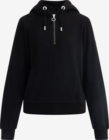 DreiMaster Maritim Sweatshirt in Black: front