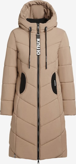 khujo Pitkä talvitakki 'Aribay4 Light-YM' värissä beige / musta, Tuotenäkymä