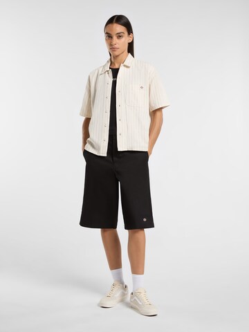 DICKIES Blouse 'SERVICE' in Beige