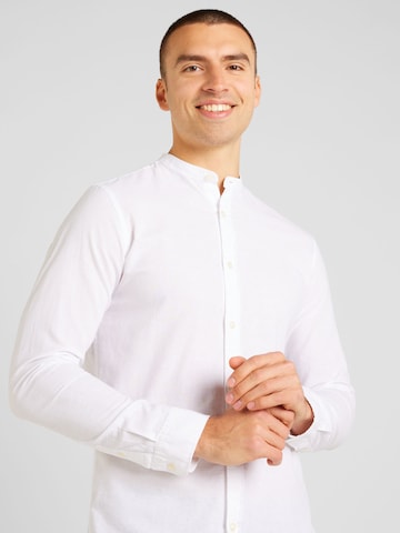 JACK & JONES Regularny krój Koszula w kolorze biały