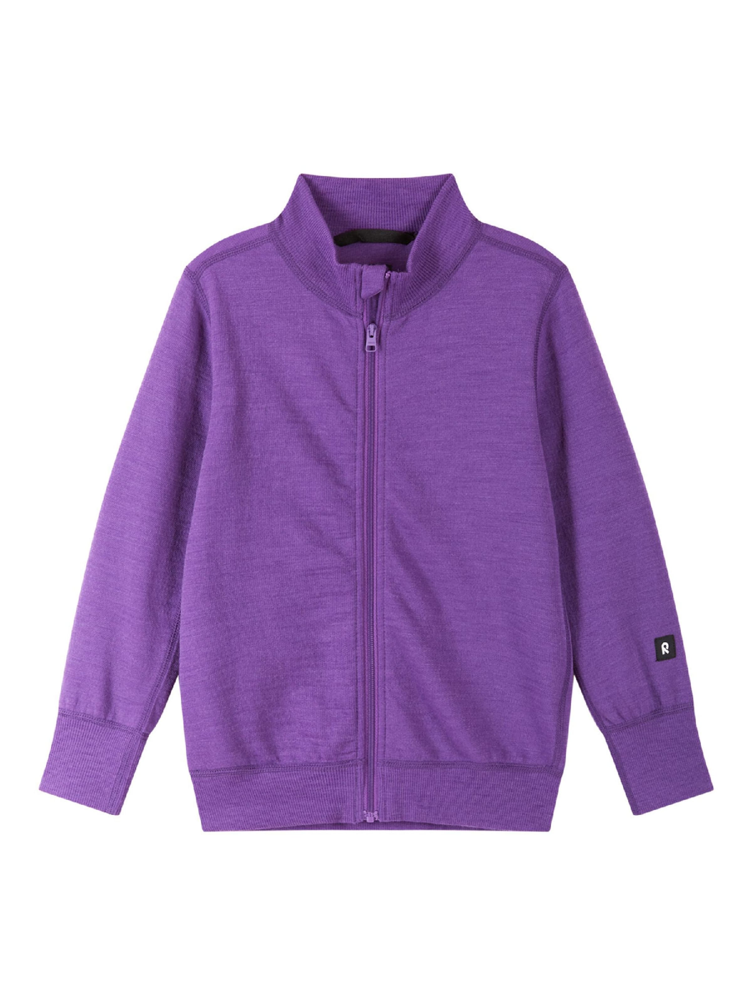 Reima Gebreid vest ' Mahin ' in Lila: voorkant