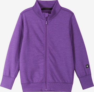 Reima Strickjacke ' Mahin ' in Lila: Vorderseite