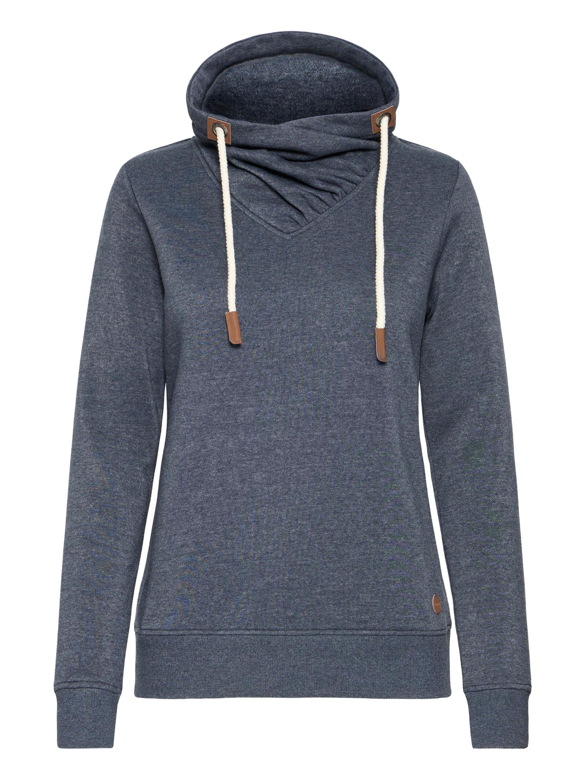 Oxmo Sweatshirt 'Mille' in Blauw: voorkant