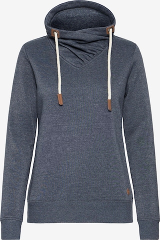 Oxmo Sweatshirt 'Mille' in Blauw: voorkant