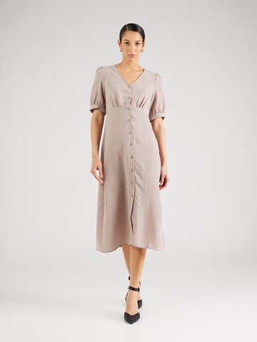 Robe-chemise 'PCMADDIE' PIECES en gris : devant