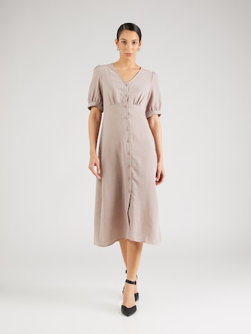 PIECESKošulja haljina 'PCMADDIE' - siva boja: prednji dio