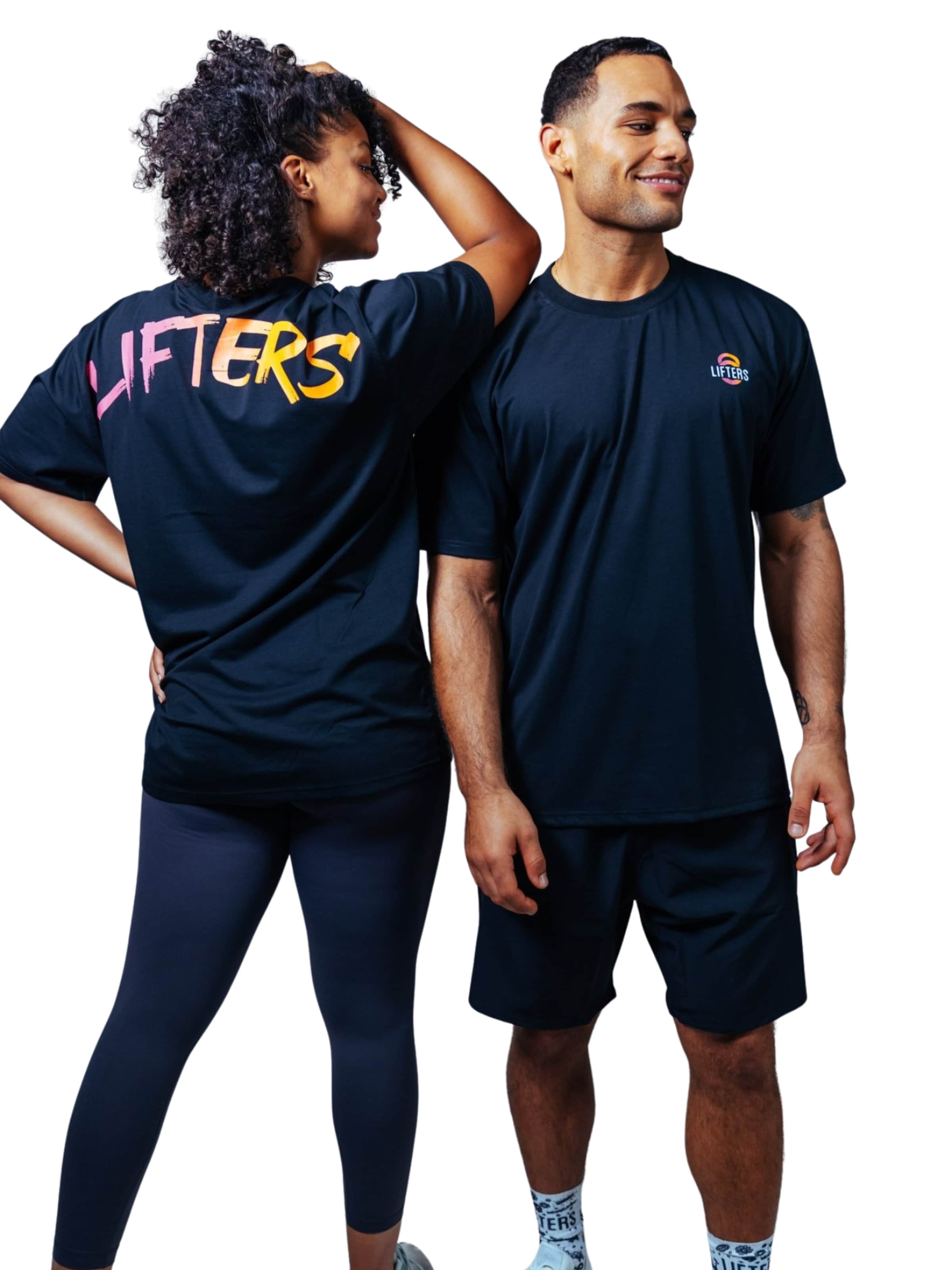 Lifters - Camiseta talla grande 'Street Oversize T-Shirt Unisex' en negro