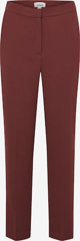 SOAKED IN LUXURY Broek 'Shirley' in Bruin: voorkant