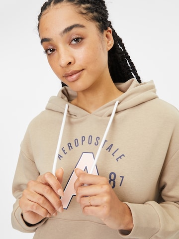 AÉROPOSTALE - Sweatshirt em bege