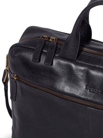 Howard London - Bolsa para portátil 'Laptop Bag Frank Black' en negro