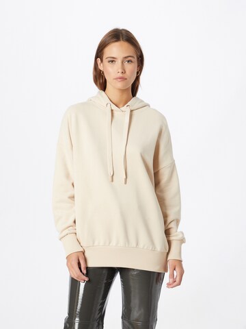 Sweat-shirt Rich & Royal en beige : devant