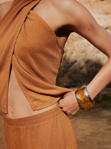 EDITED Top 'Charlott' in Brown