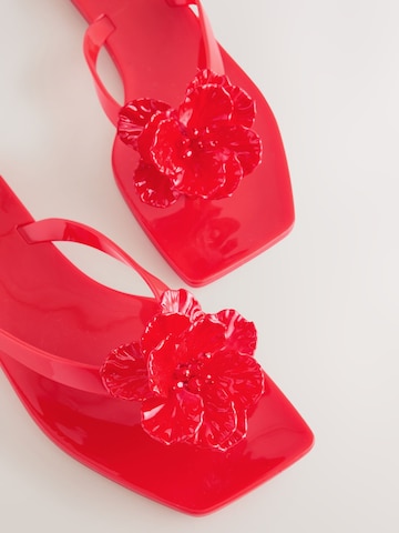 Tongs Next en rouge