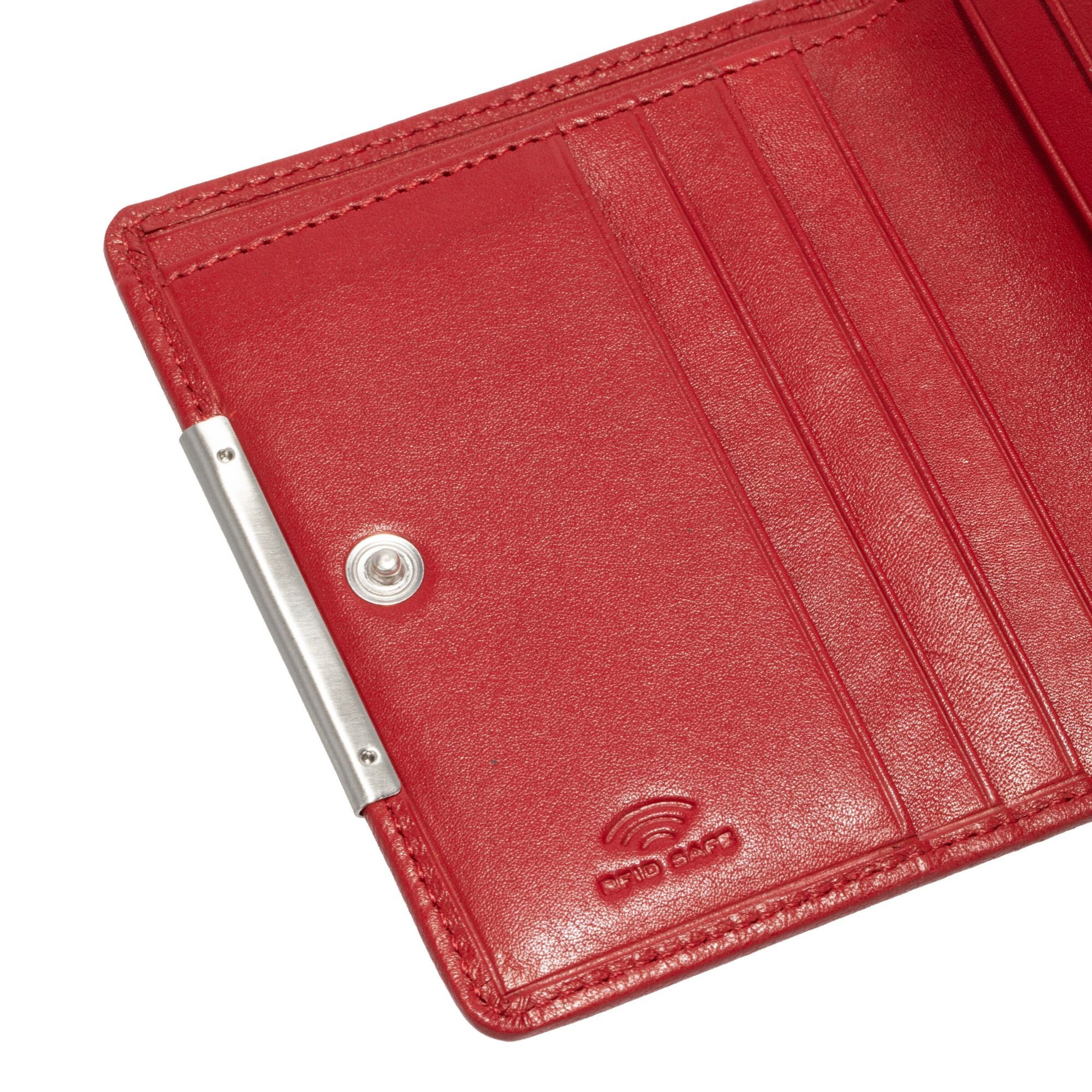 Portamonete 'Belg Alberta' di Maître in rosso