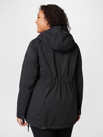 Ragwear Plus Between-season jacket 'Zuzka' in Black
