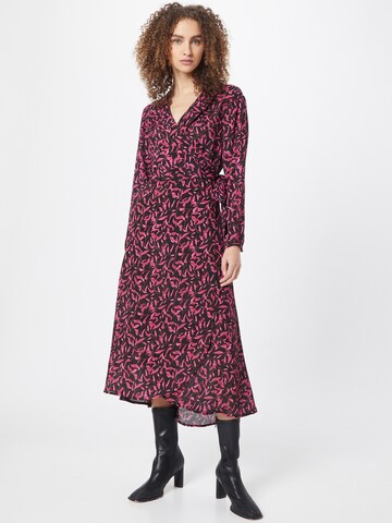 Robe-chemise 'FRAISE' Bizance Paris en noir : devant