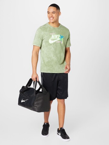 zaļš Nike Sportswear T-Krekls 'BEACH PARTY'