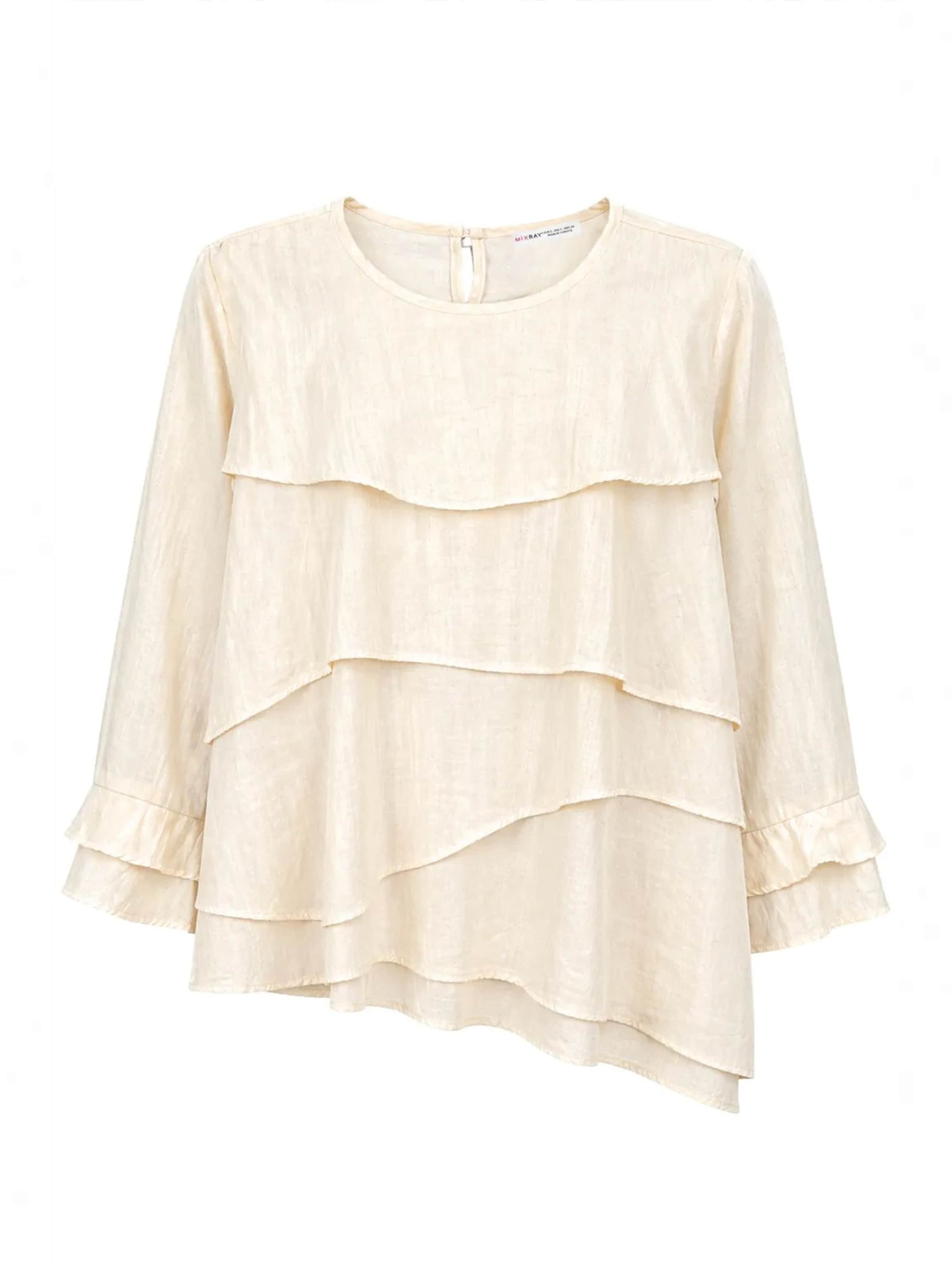 MixRay - Blusa em bege: frente