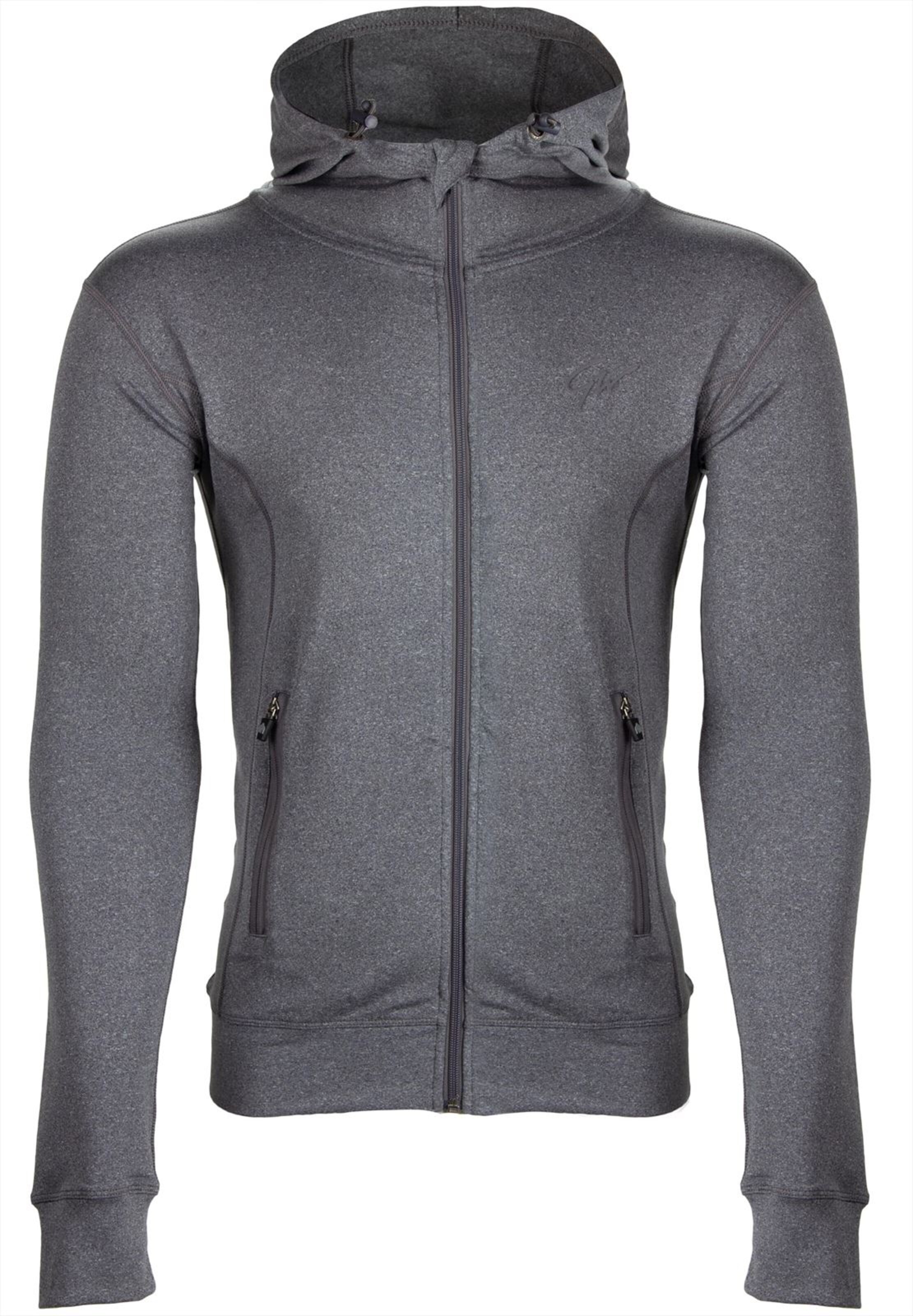Giacca per l'allenamento 'Glendo' di Gorilla Wear in grigio: frontale