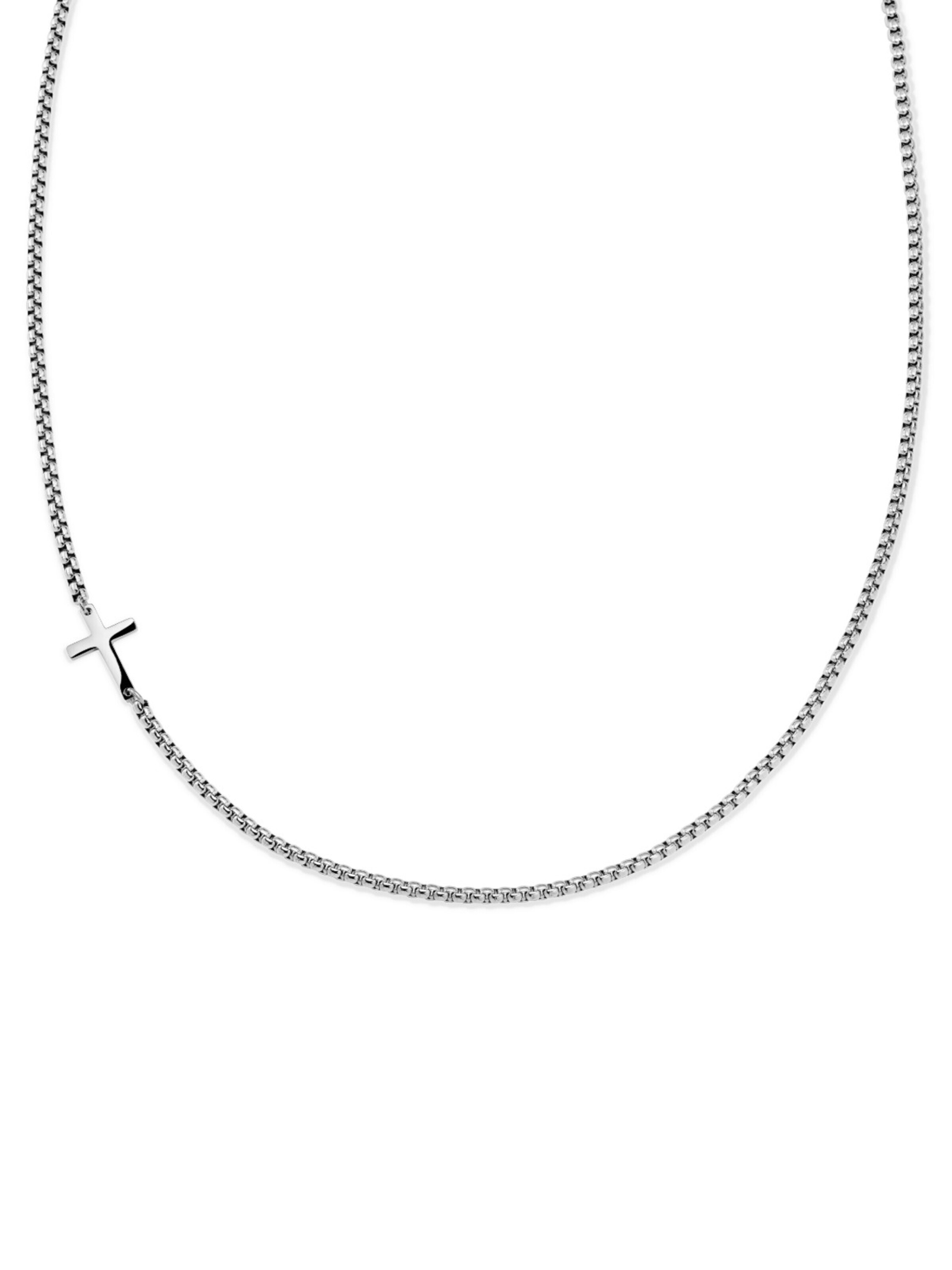 Seizmont Necklace 'New Classics' in Silver: front