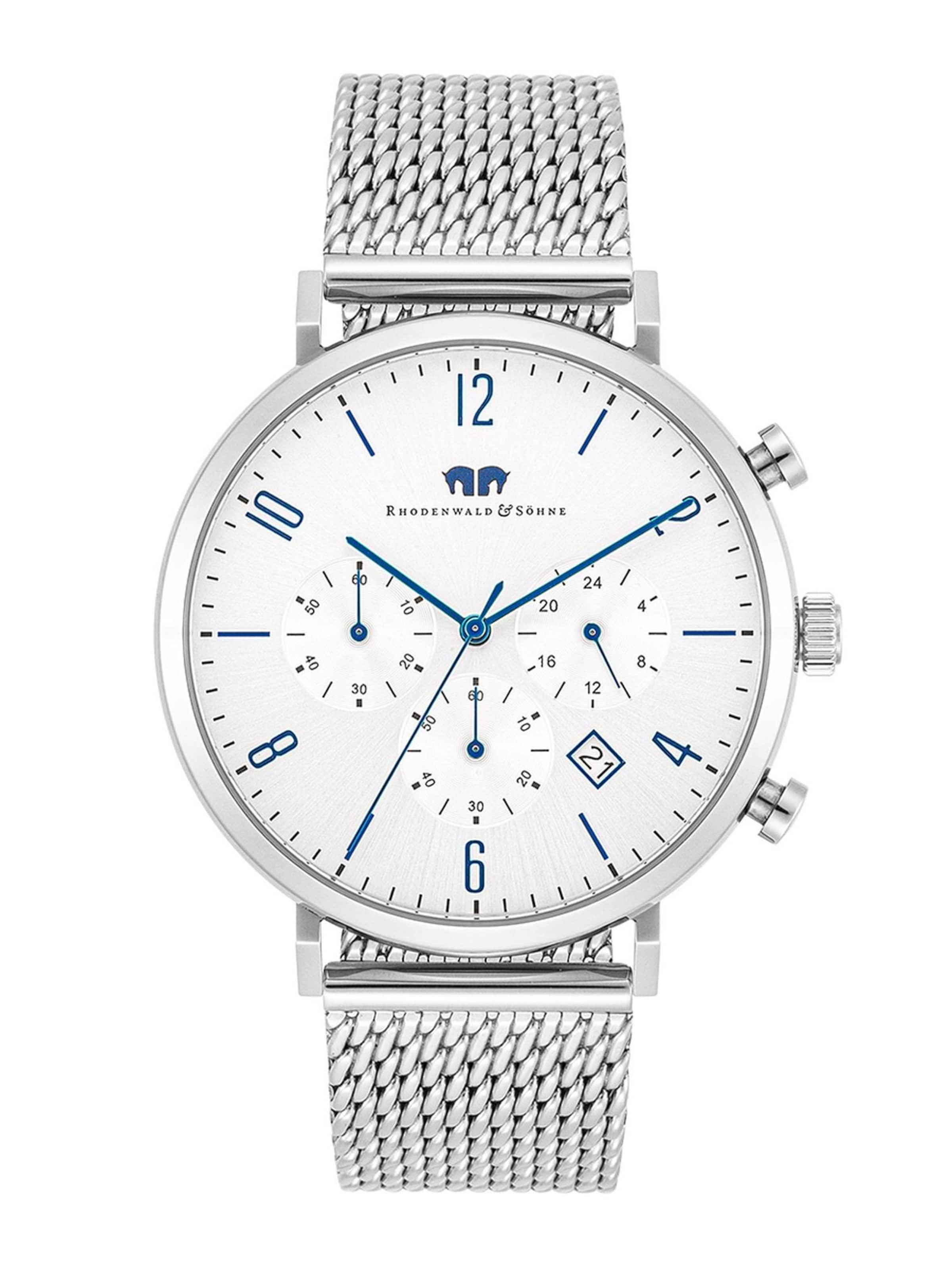 Orologio analogico di Rhodenwald & Söhne in argento: frontale