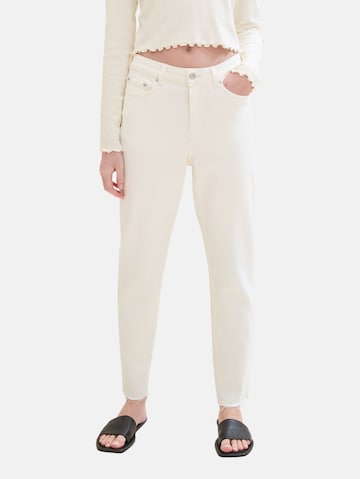 TOM TAILOR DENIM Loose fit Jeans in White: front