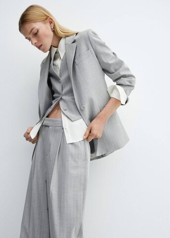 MANGO Vest 'Rayita' in Grey