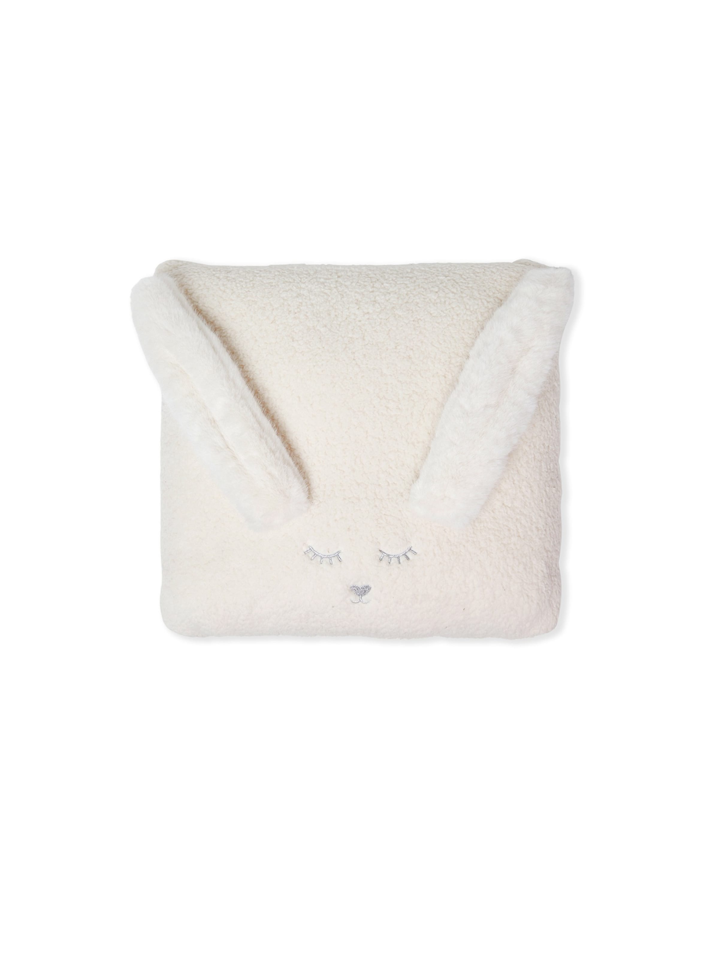 Coperta 'Bunny' di ETAM in beige: frontale