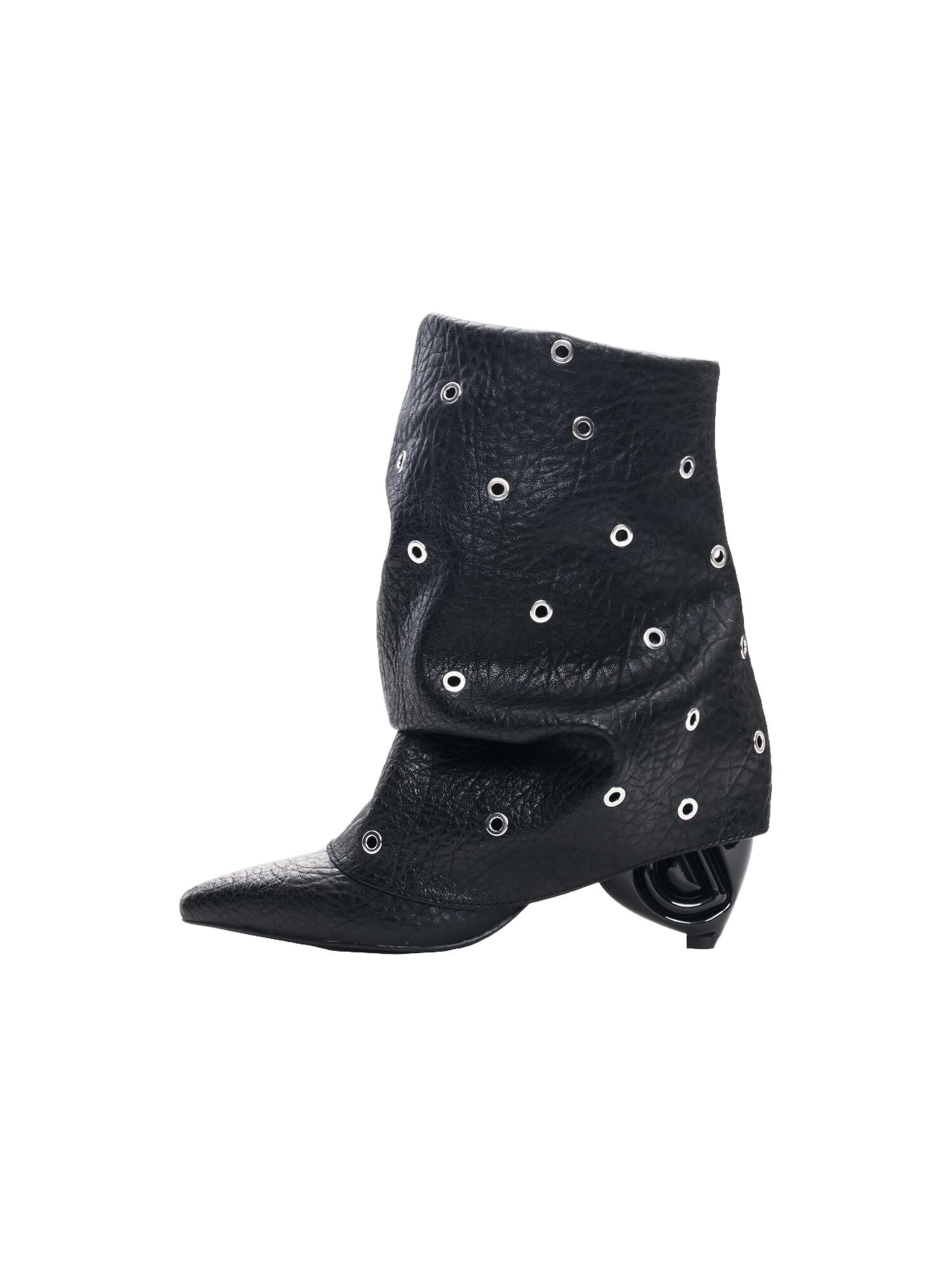 Boots Desigual en noir : devant