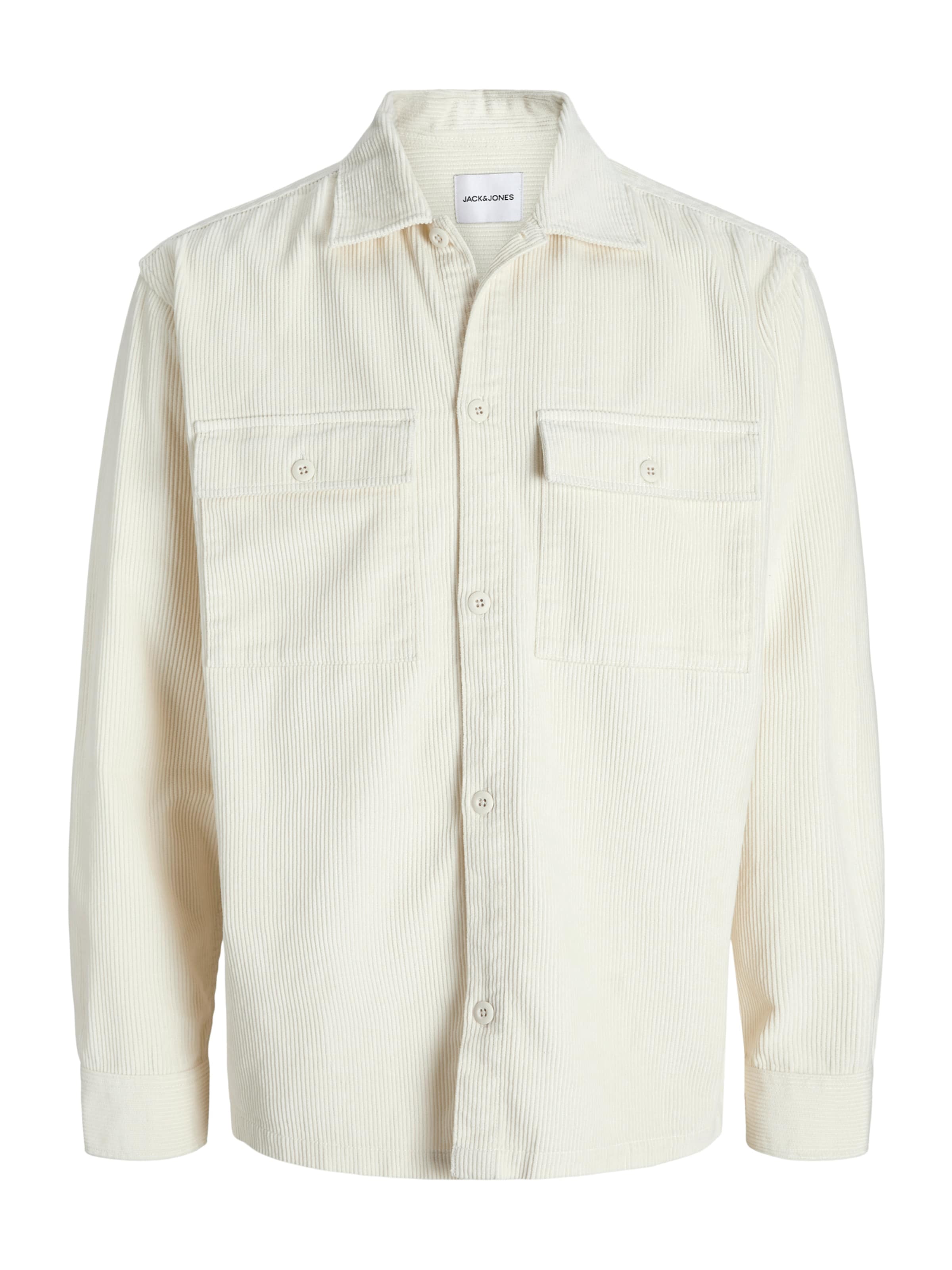 balta JACK & JONES Patogus modelis Marškiniai 'JJEPERFECT': priekis