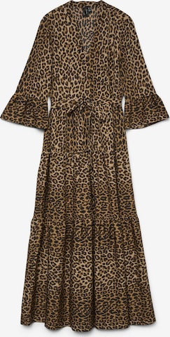 VERO MODA Kleid 'ZERA' in Braun: Vorderseite